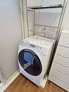 洗濯機置き場です。
