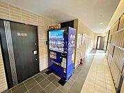 マンション内に自動販売機がございます　