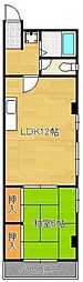 アルカサール菅原 3LDKの間取図画像