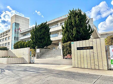 北九州市立田原中学校(1716m)