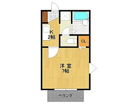 コンフォール売布  ｜ 兵庫県宝塚市星の荘（賃貸アパート1K・2階・21.53㎡） その2