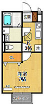 クレールＢ棟  ｜ 兵庫県尼崎市武庫川町1丁目（賃貸アパート1K・2階・26.71㎡） その2