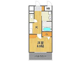 ヴィラ甲東園  ｜ 兵庫県西宮市甲東園2丁目（賃貸マンション1K・2階・24.00㎡） その2