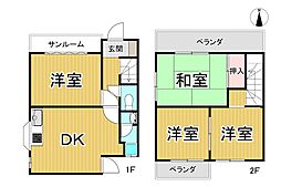 🉐敷金礼金0円！🉐西宮市深津町・戸建