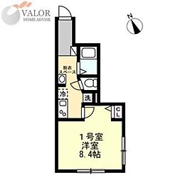 Felice 1Kの間取図画像