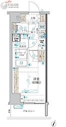 ブライズ吉野町 1Kの間取図画像