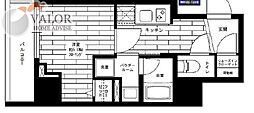 ステージファースト横浜阪東橋 1Kの間取図画像