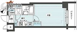 フェニックス新横濱エオール 1Kの間取図画像