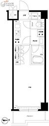 ルーブル横濱矢向 1Kの間取図画像