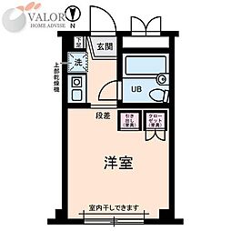 ユーフォリア大口 ワンルームの間取図画像