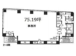 築地センタービルの間取図画像