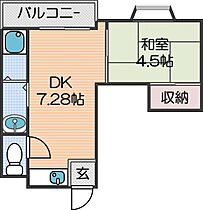 ライフマンション南住吉  ｜ 大阪府大阪市住吉区南住吉2丁目（賃貸マンション1DK・3階・25.00㎡） その2