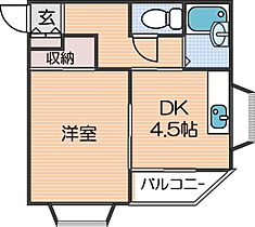 フォート帝塚山  ｜ 大阪府大阪市住吉区帝塚山中4丁目（賃貸マンション1DK・3階・26.73㎡） その2