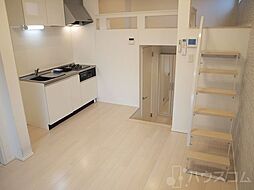 ハーモニーテラス安立 1階1LDKのリビング/ダイニング