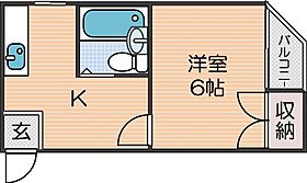 粉浜ハイツ  ｜ 大阪府大阪市住之江区粉浜1丁目（賃貸マンション1K・3階・20.47㎡） その2