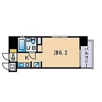 ダイナコート大濠2 208 ｜ 福岡県福岡市中央区黒門8番12号（賃貸マンション1R・2階・17.76㎡） その2