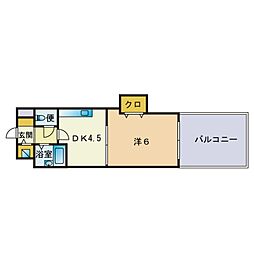 間取図画像 1DK