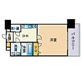アーバンフラッツ天神東26階6.8万円
