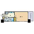 アーバンフラッツ天神東213階7.4万円
