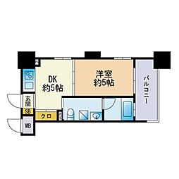間取図画像 1DK