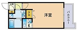 間取図画像 1K