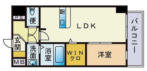 Ｗｅ渡辺通り 302｜福岡県福岡市中央区渡辺通２丁目(賃貸マンション1LDK・3階・30.02㎡)の写真 その2