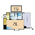 エスティメゾン薬院11階7.7万円