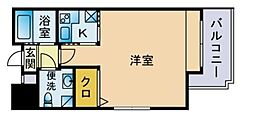 エステート・モア平尾パージュ 1Kの間取図画像