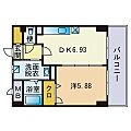 ローヤルマンション博多駅前4階7.4万円