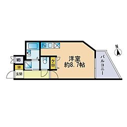 間取図画像 ワンルーム