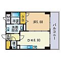 ローヤルマンション博多駅前7階7.7万円