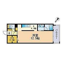 間取図画像 ワンルーム