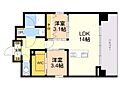 MODERN ASPIRATION 箱崎AXIA7階16.4万円