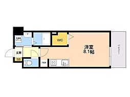 REGINA ワンルームの間取図画像