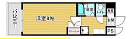 リファレンス吉塚 1Kの間取図画像