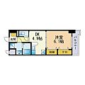 HF福岡レジデンスEAST9階6.5万円
