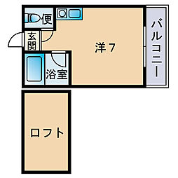 間取図画像 ワンルーム