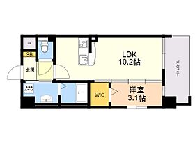 フルハウス高宮 406 ｜ 福岡県福岡市南区向野１丁目19番8号（賃貸マンション1LDK・4階・34.18㎡） その2