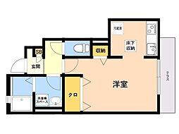 間取図画像 ワンルーム