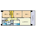 NTT-KF高宮住宅4階13.2万円