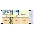 NTT-KF高宮住宅4階13.2万円