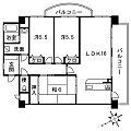 ネオハイツ福重26階8.5万円