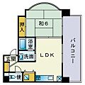 アリエス姪浜駅南6階7.8万円