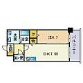 アメニティ九大学研都市駅前2階6.0万円
