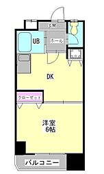 アイトピア前原 1DKの間取図画像