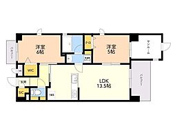 CielMaison 2SLDKの間取図画像