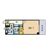 プレジール西南杜 103 ｜ 福岡県福岡市城南区梅林３丁目（賃貸アパート1K・1階・23.18㎡） その2