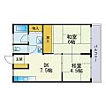 小笹カステリアC2階4.2万円