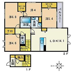 間取図画像 4LDK