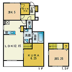 間取図画像 2SLDK